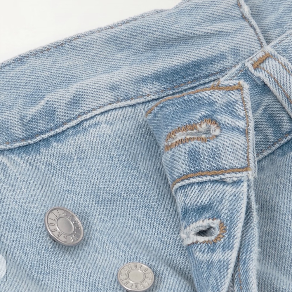Agolde Los Ángeles criss cross denim - 25 - Picture 12 of 15